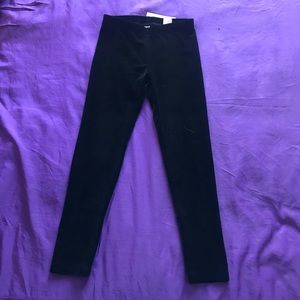 🌿[4/$20] Joe Fresh Kids Medium Velvet Black Pants